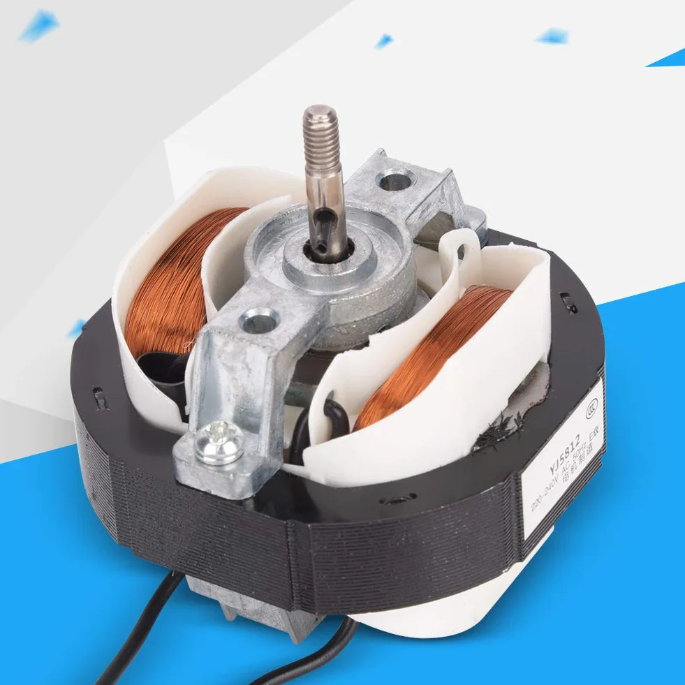 Motore di Ricambio per Ventola AC 230 V, Motore Asincrono con Palo Schermato in Rame per Riscaldatore Essiccatore Umidificatore