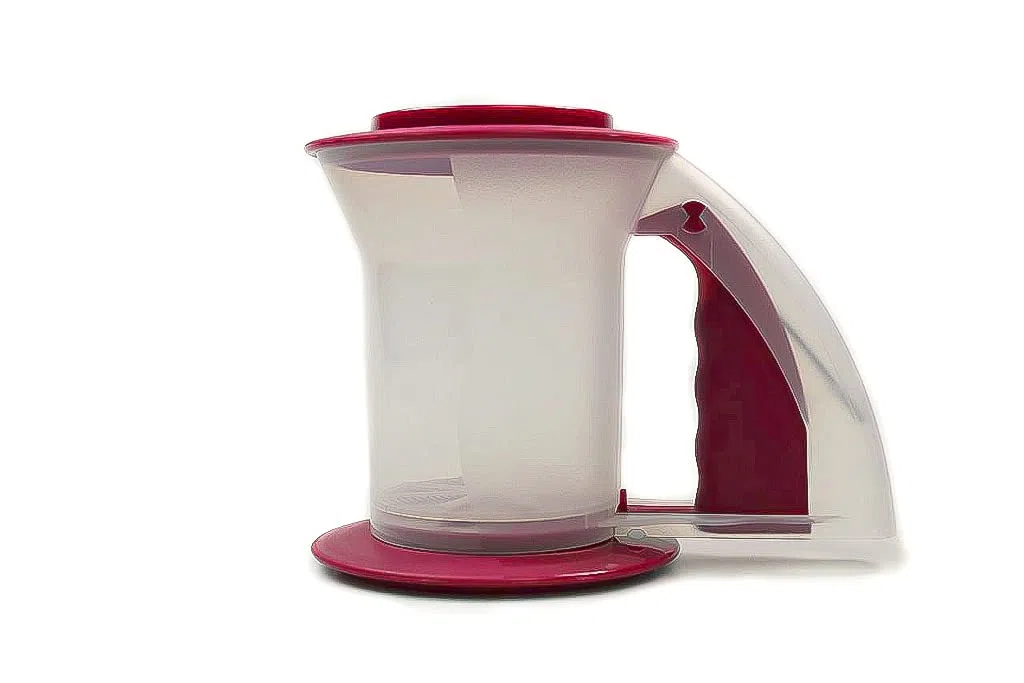 Tupperware Shaker per cibo Spruzzatore di zucchero a velo Nero Plastica