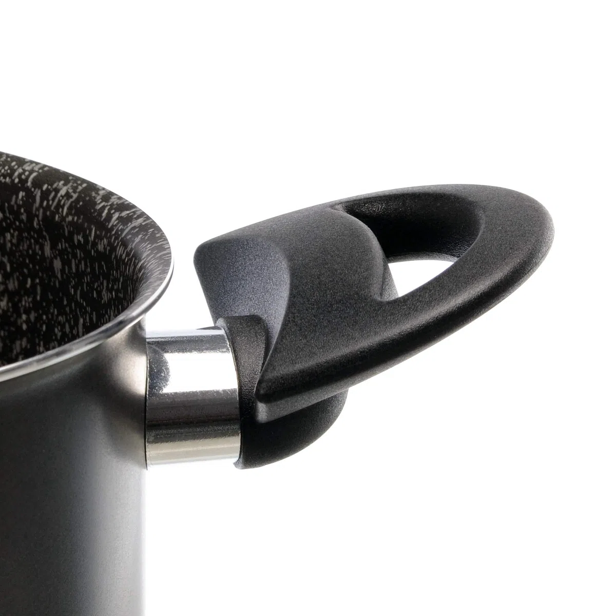 ALLUFLON Tradizione Italia Pentola, Alluminio, Nero, 22 cm