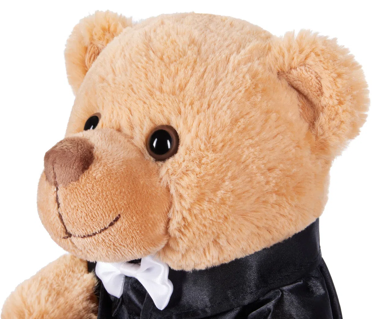 Brubaker Orsetto Sposo e Sposa - Set di Teddy - Regalo per Matrimonio e Fidanzamento - Regalo di Nozze per Coppia di Sposi - Peluche con Abito da Sposo e da Sposa - 25 cm