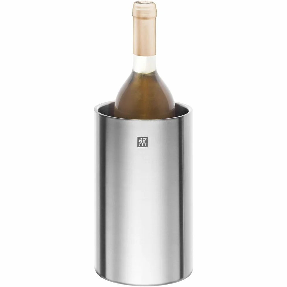 Refrigeratore per vino a doppia parete ZWILLING Sommelier, 21,6 x 11 x 19 cm, acciaio inossidabile, argento
