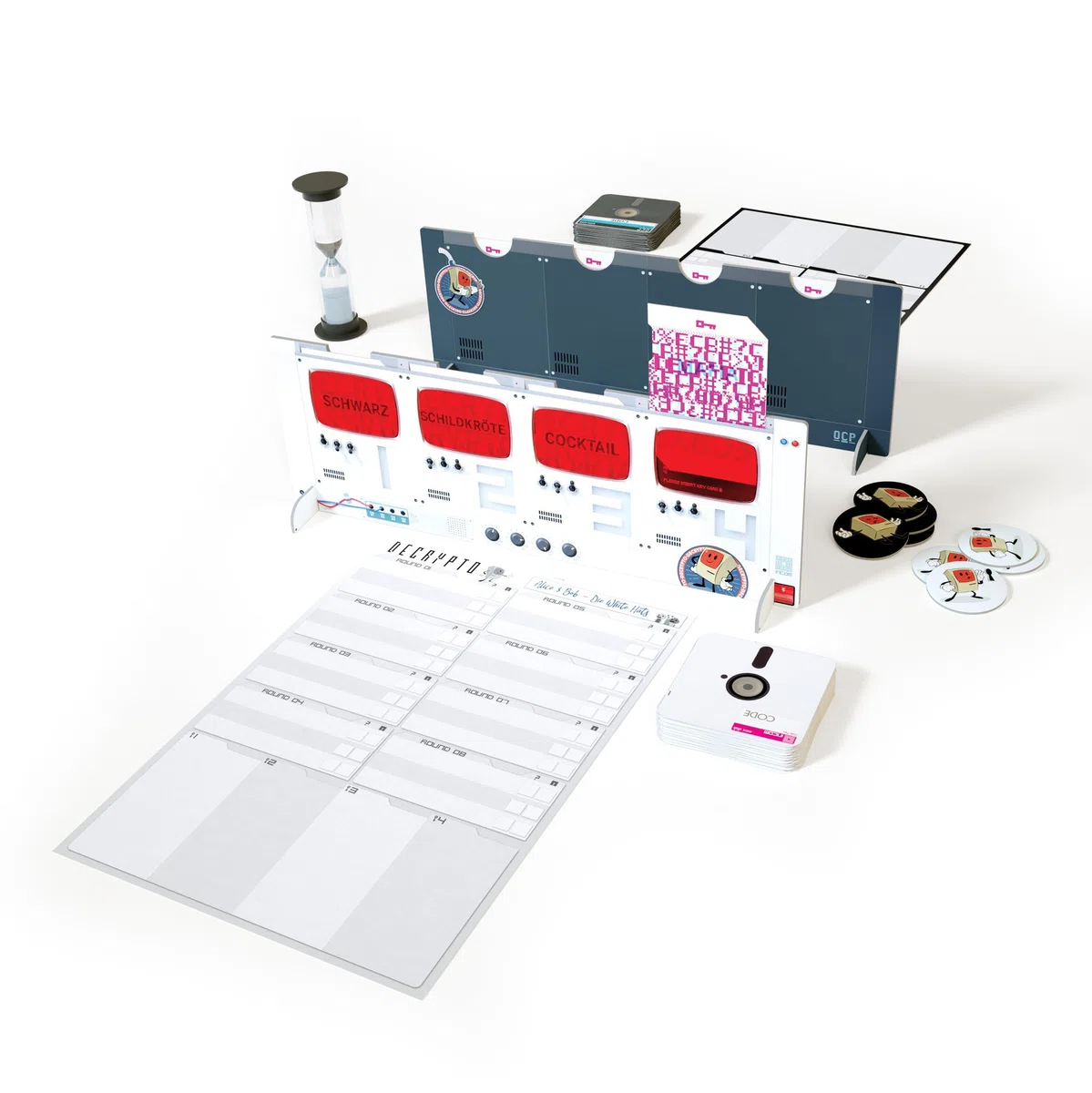 Asmodee Decrypto Deduzione Bambini e Adulti - Lingua Tedesca