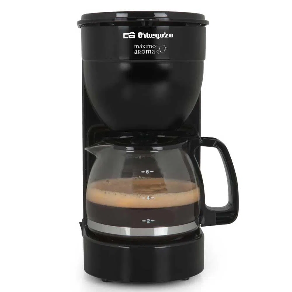 Orbegozo CG 4014 - Macchina per caffè americano, capacità 6 tazze, caraffa in vetro, antigoccia, 650 W