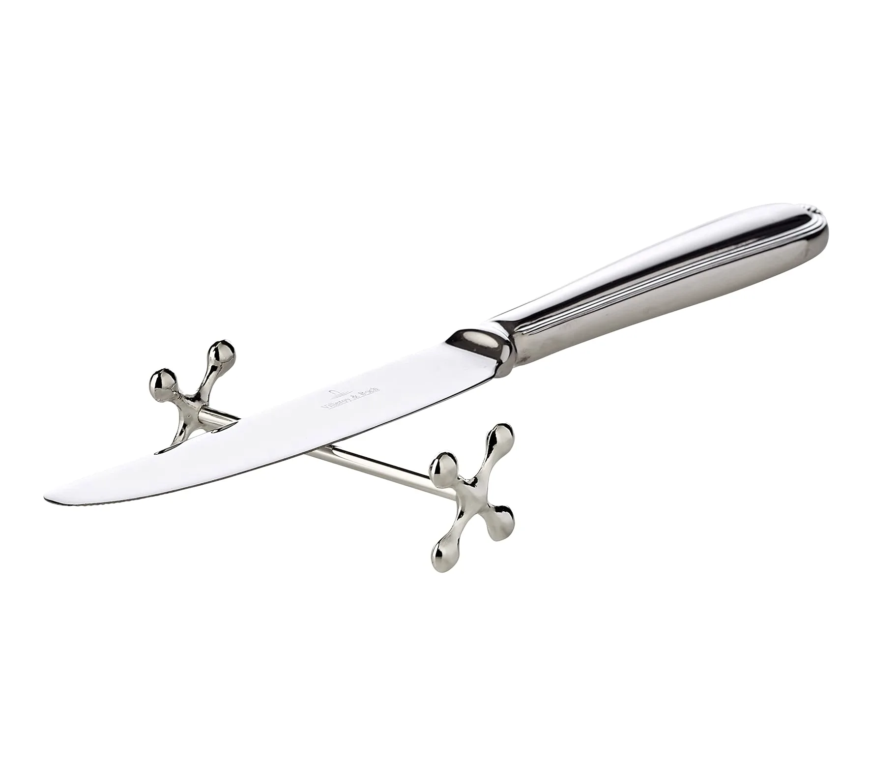 Edzard Set da 6 reggiposata Croce, Lunghezza 7 cm, Placcato in Argento pregiato, antiossidante