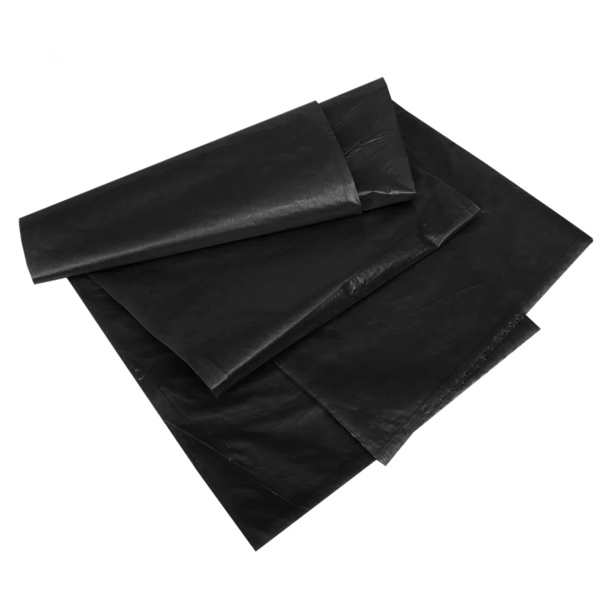 Leonardo Fai Da Te - Grandi sacchi spazzatura 55x70, 200 sacchetti, sacchi neri resistenti - 100% plastica riciclabile, 100% Made in Italy