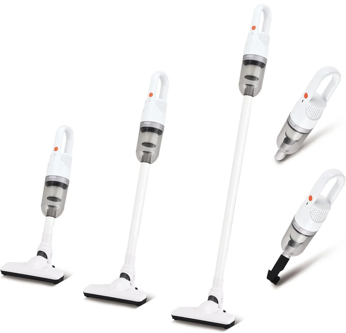 Aspirapolvere senza Fili, Scopa Elettrica senza Filo Potente, 35 min autonomía Aspirador Vacuum de Mano Escoba Versátil, Anti-enredos, Elimina Pelo de Mascotas, para Alfombra/Suelos/Pelo de Mascotas