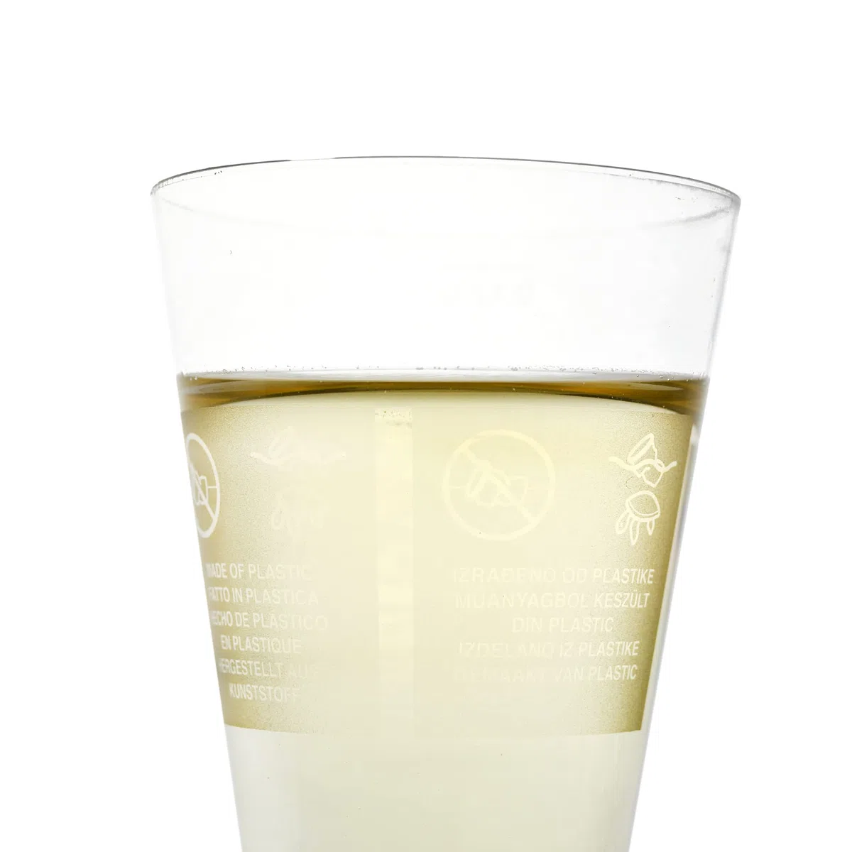 POLOPLAST PZ 120 CALICI FLUTE CHAMPAGNE PROSECCO TRASPARENTI BICCHIERI PLASTICA FLUTES HAPPY HOUR APERITIVO APERICENA