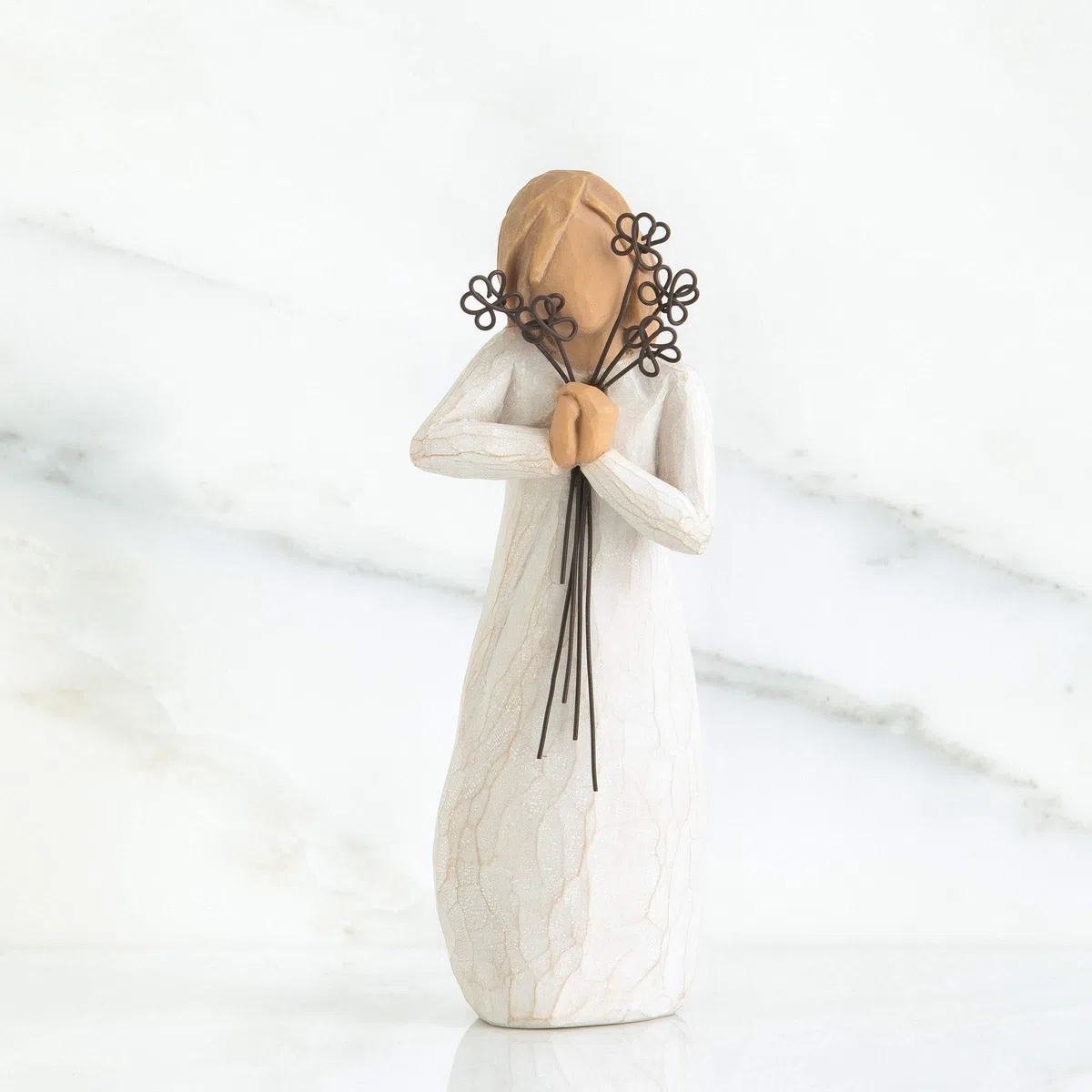 Willow Tree Amicizia Resina, Design di Susan Lordi, 13.5 cm
