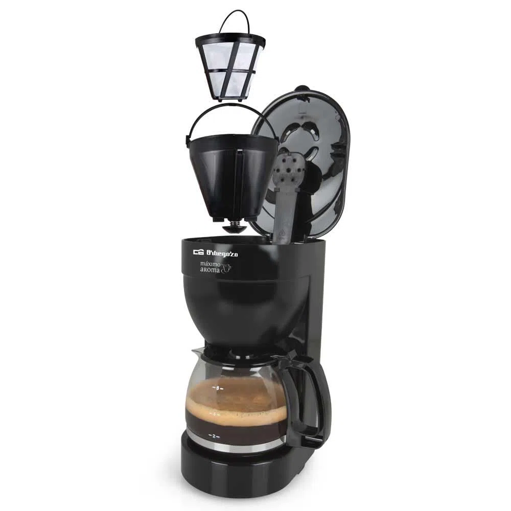 Orbegozo CG 4014 - Macchina per caffè americano, capacità 6 tazze, caraffa in vetro, antigoccia, 650 W