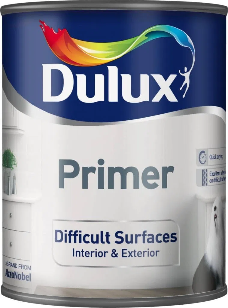 Primer per superfici dure, Dulux, 750 ml, colore: bianco