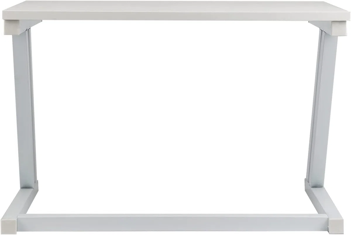LANTUS Supporto per Forno a Microonde Allungabile,Rack per Forno a microonde Estensibile,Mensola Microonde Allungabile Forno (57 * 38 * 38cm-Z Bianco)