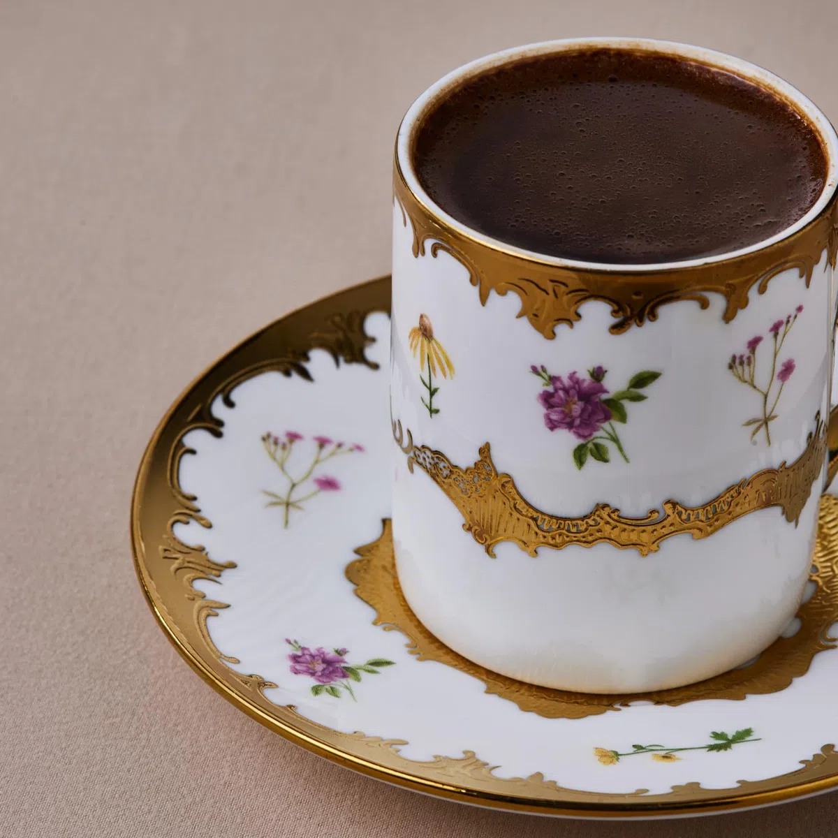 KARACA CAFFÈ PER 6 PERSE, MULTICOLORE