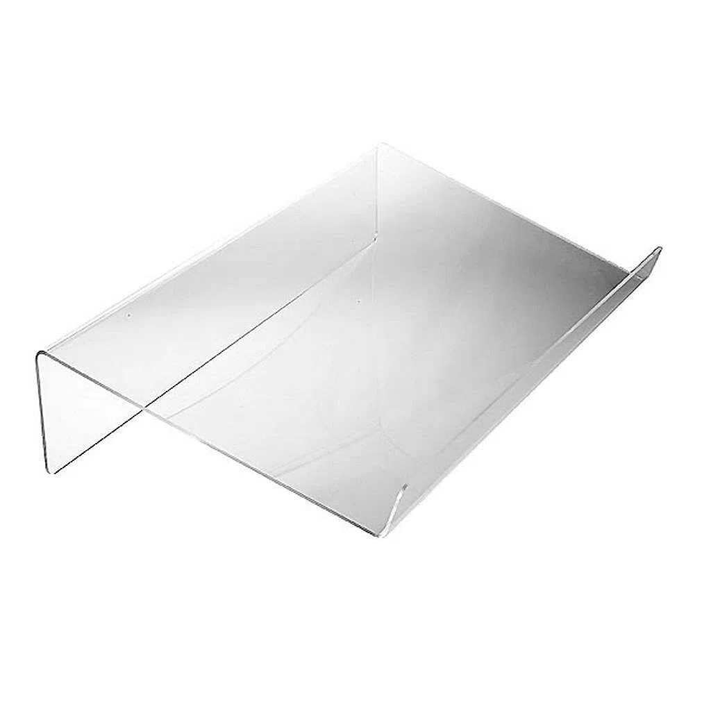 Holyart Leggii da Tavolo: Leggio plexiglass mm 3 stondato, 30 x 45 cm (11.82 x 17.73 INC.)