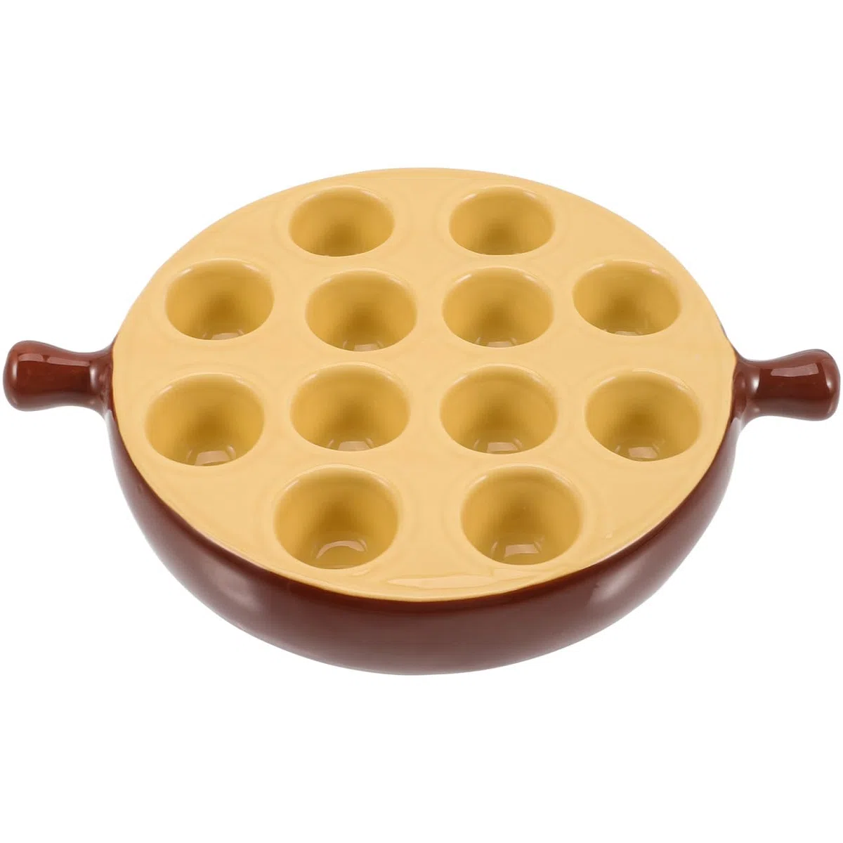 Homoyoyo Piatto per forno, piastra in ceramica, piastra per forno, piastra per lumache, teglia per lumache