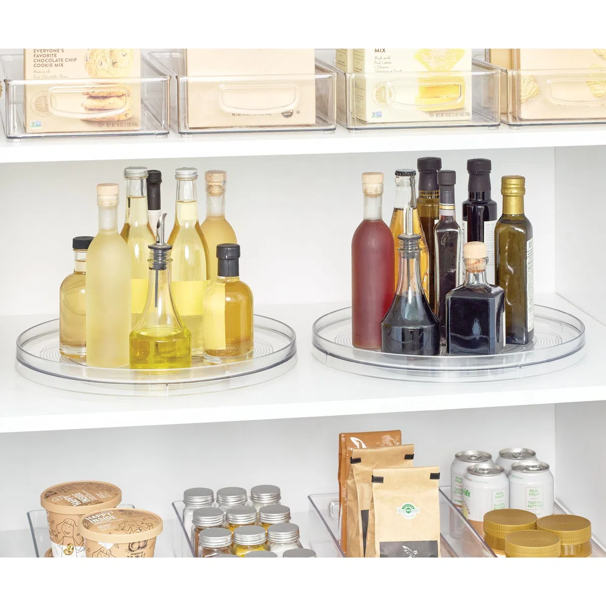 iDesign Piatto, Girevole, Trasparente