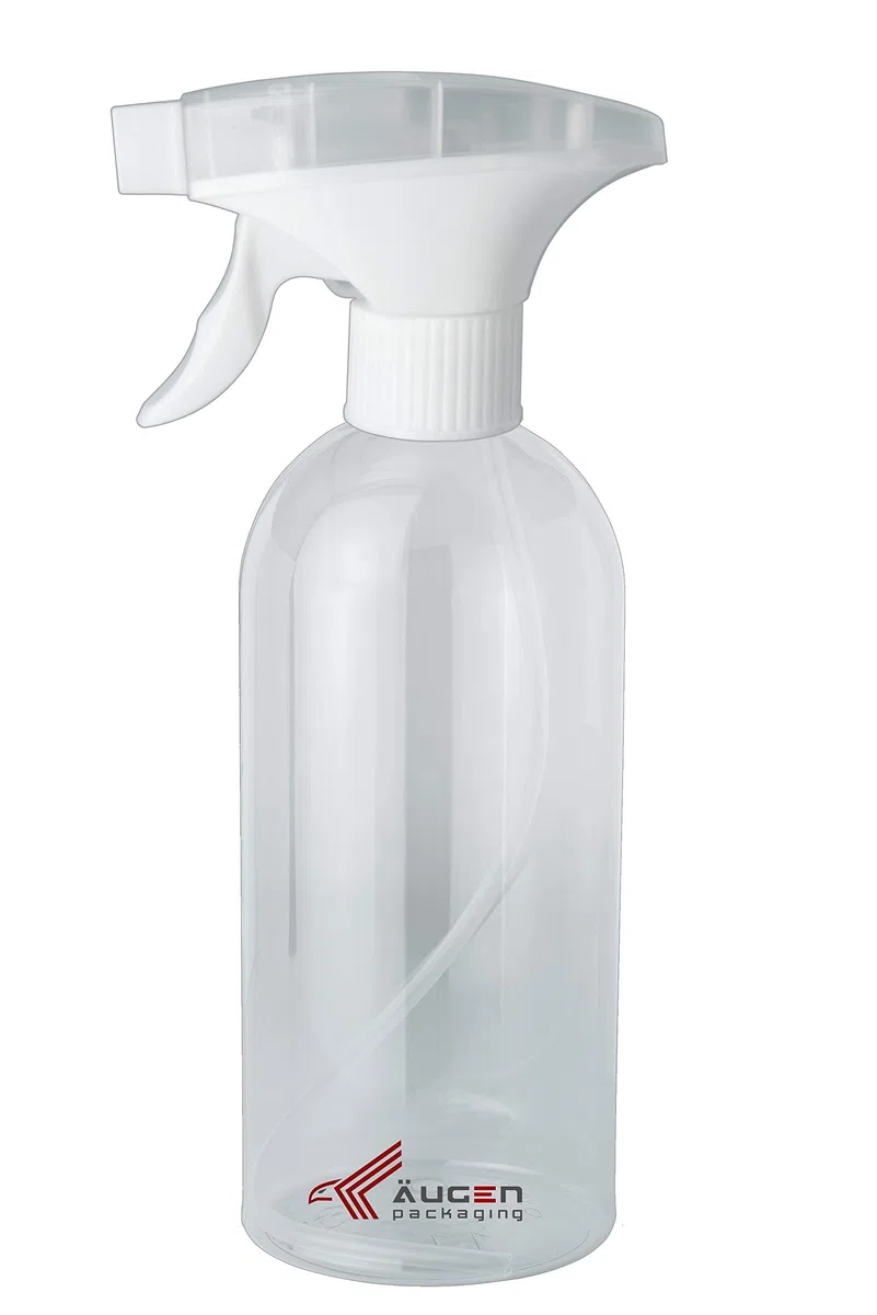 10 flaconi spray da 500 ml | testina spray in plastica bianca | Trigger | vuoto | Spray Bottle