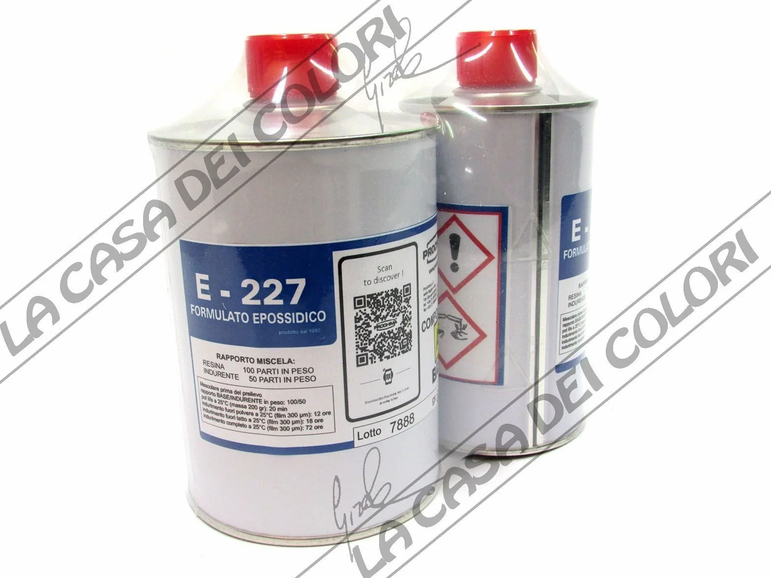 PROCHIMA - E 227-1 kg - FORMULATO EPOSSIDICO - Resina EPOSSIDICA