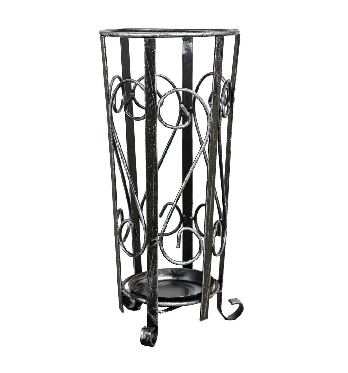 Arredo Stock Portaombrelli in ferro battuto, 50x25 cm