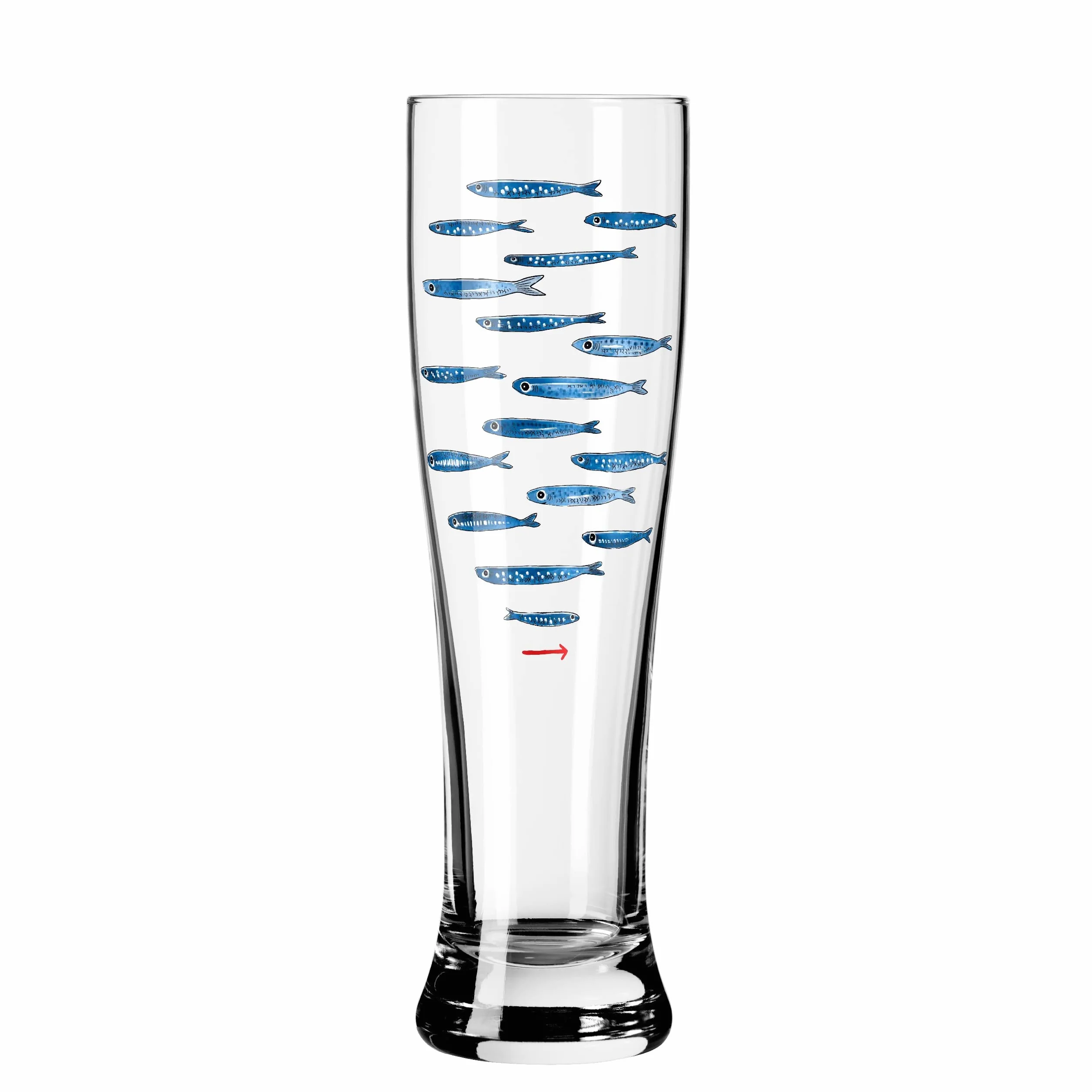 Ritzenhoff 3481007 Bicchiere da birra di frumento 500 ml - Set di 2 - Serie Brauchzeit Set n. 7-2 pezzi con stampa digitale multicolore
