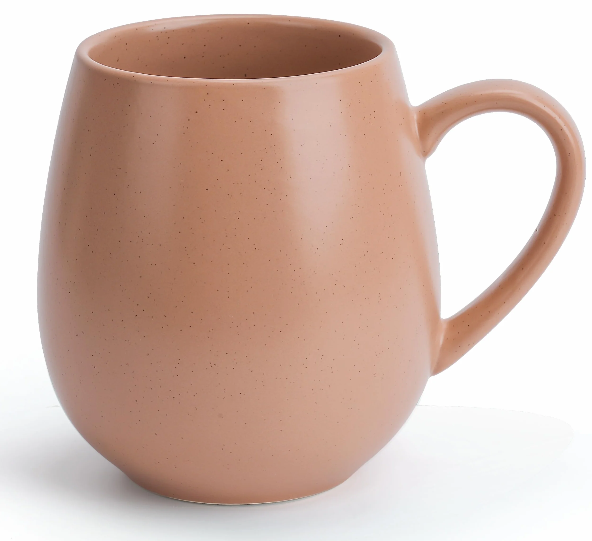 Tazza da Tè Grande - 550 ml - Ceramica - Tazza da Tè - Opaca - Nude