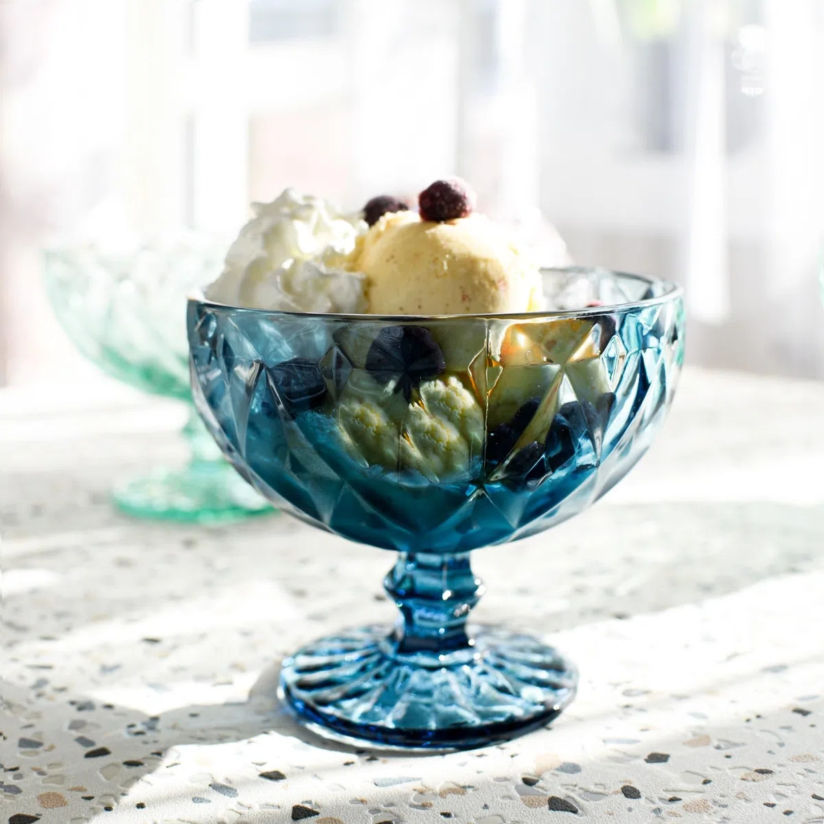 Sendez 6 bicchieri da gelato colorati da 300 ml