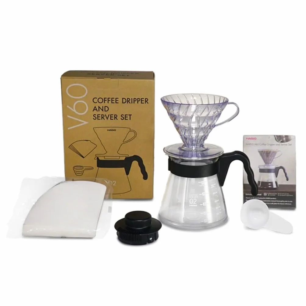 V60 Coffee Dripper and Server Set 02 – Nero