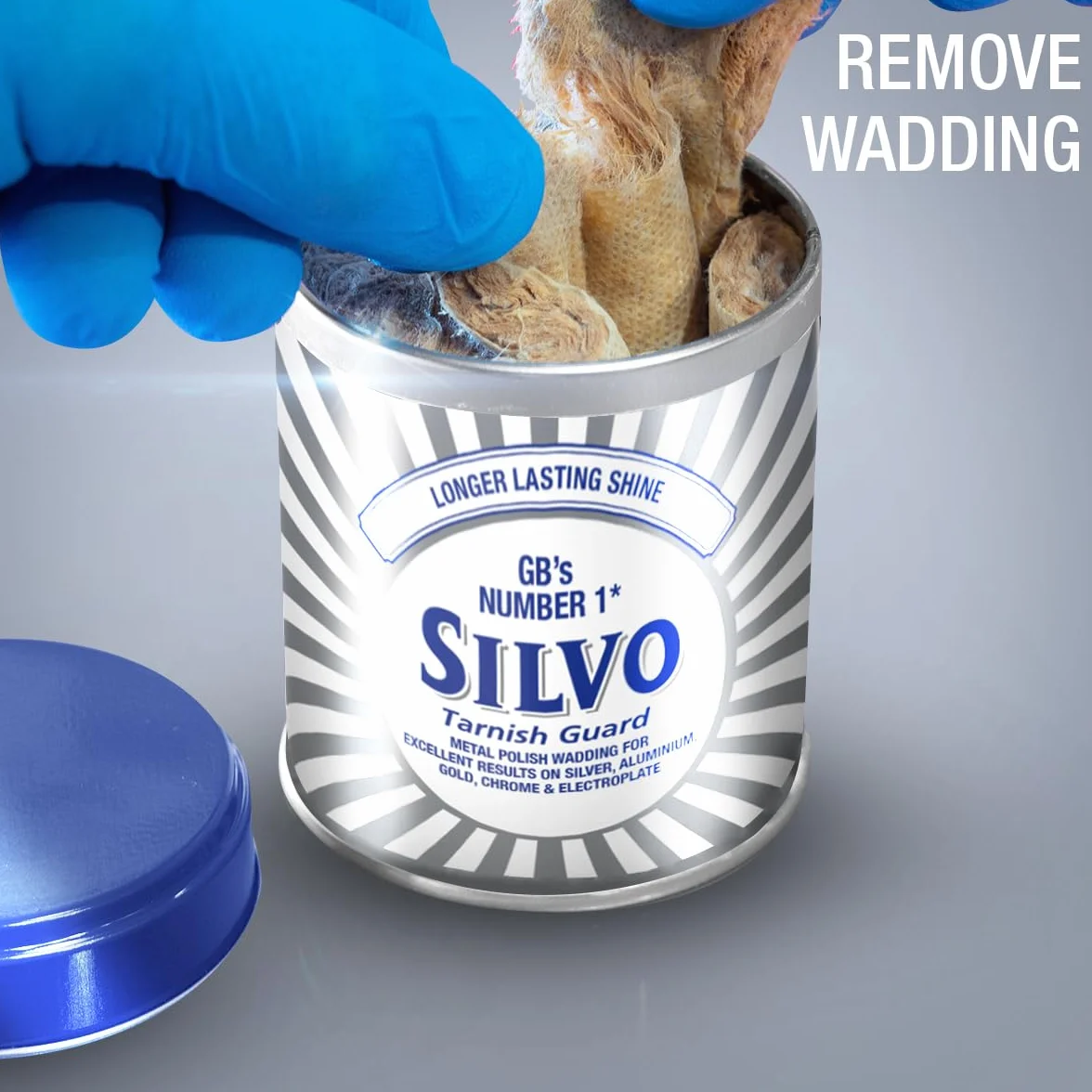 Silvo, ovatta lucidante per metallo, 75 g