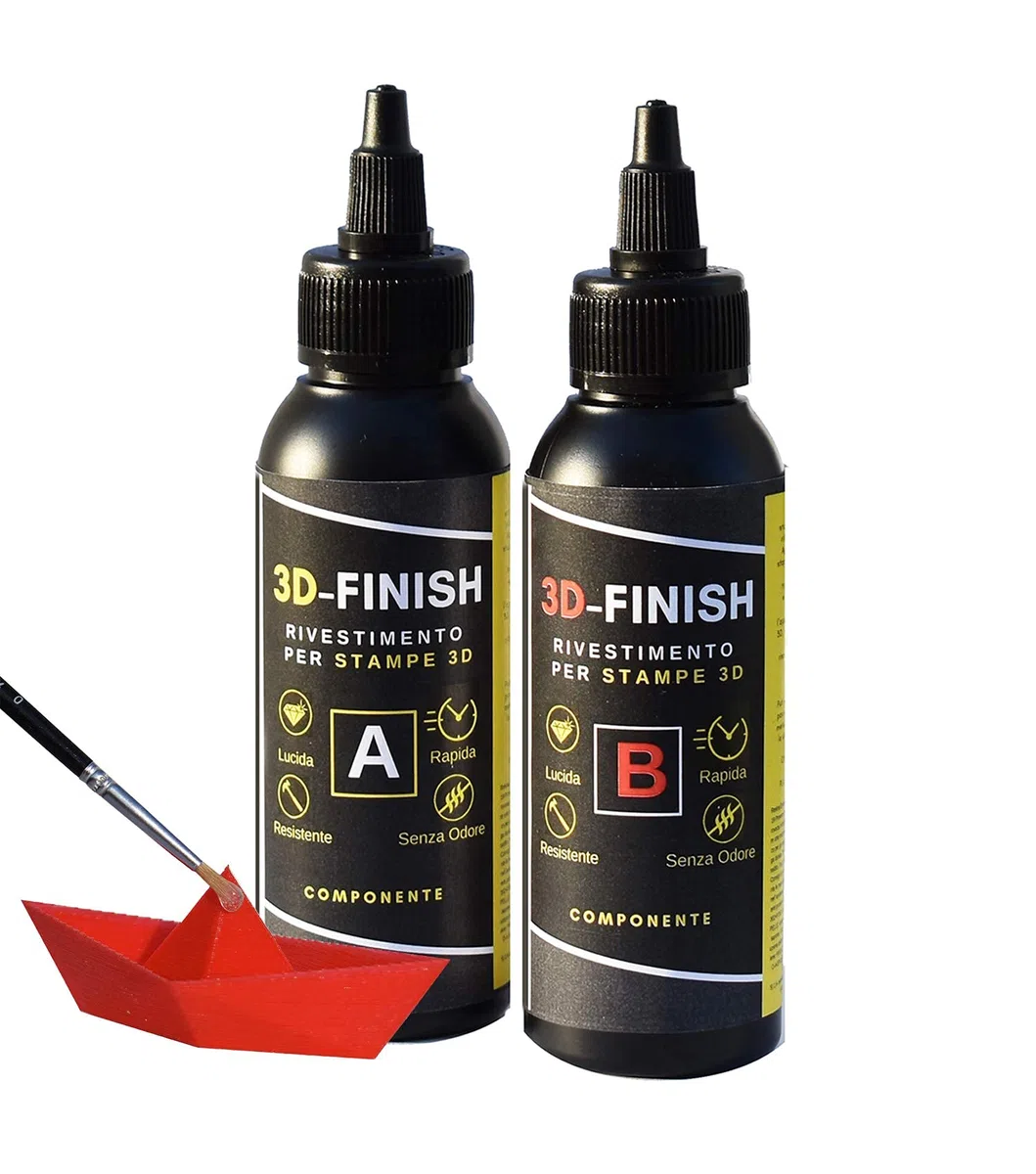 3D – Finish “Fast”: Rivestimento Post-Stampa per Levigatura e rifinitura di Stampe 3D - 370 ml