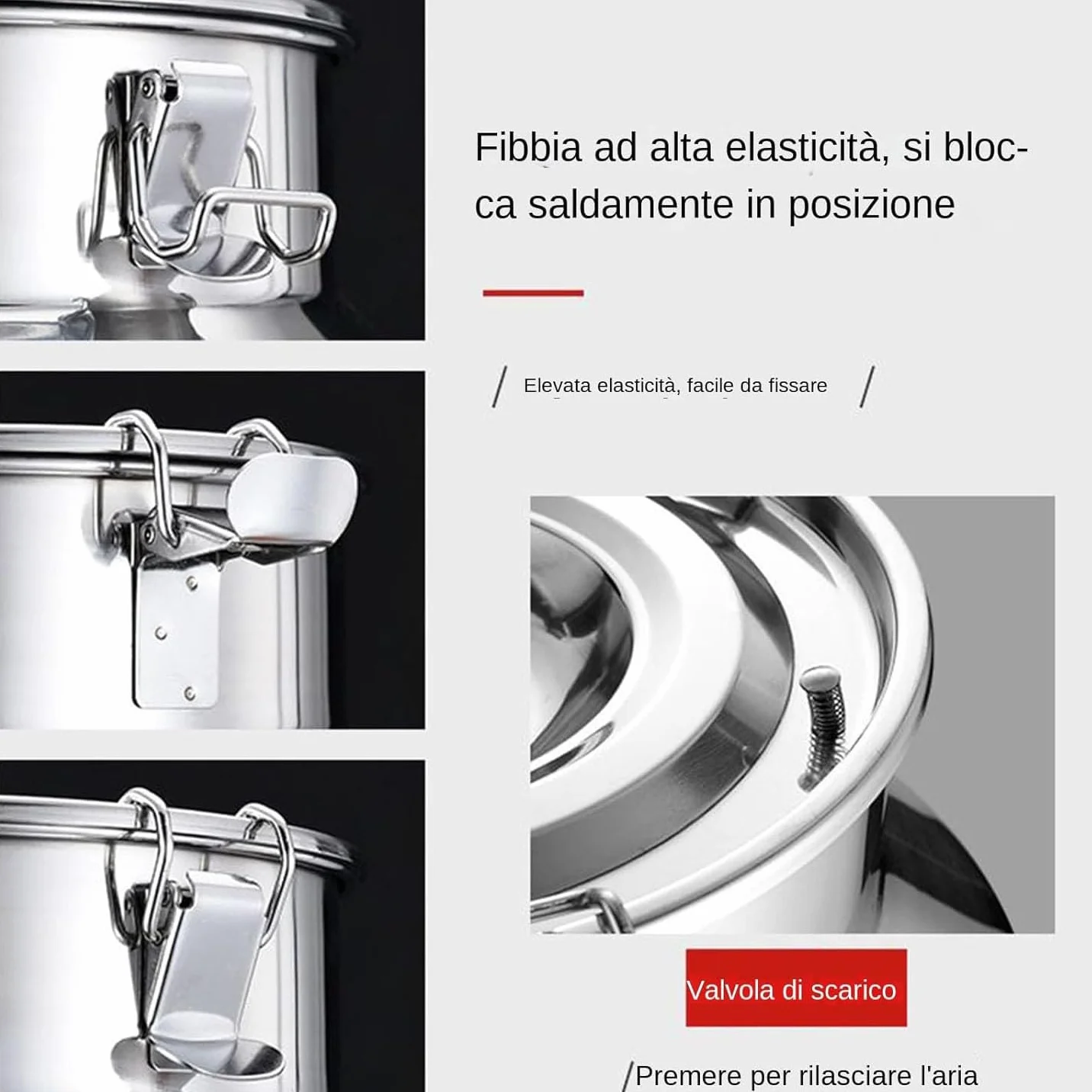 Tanica in Acciaio Inox per Olio 10 Litri con Rubinetto Contenitore in Acciaio per Olio di Oliva Contenitore per Latte in Acciaio Inox per Cucina E Uso Domestico(Capacity,9liter)