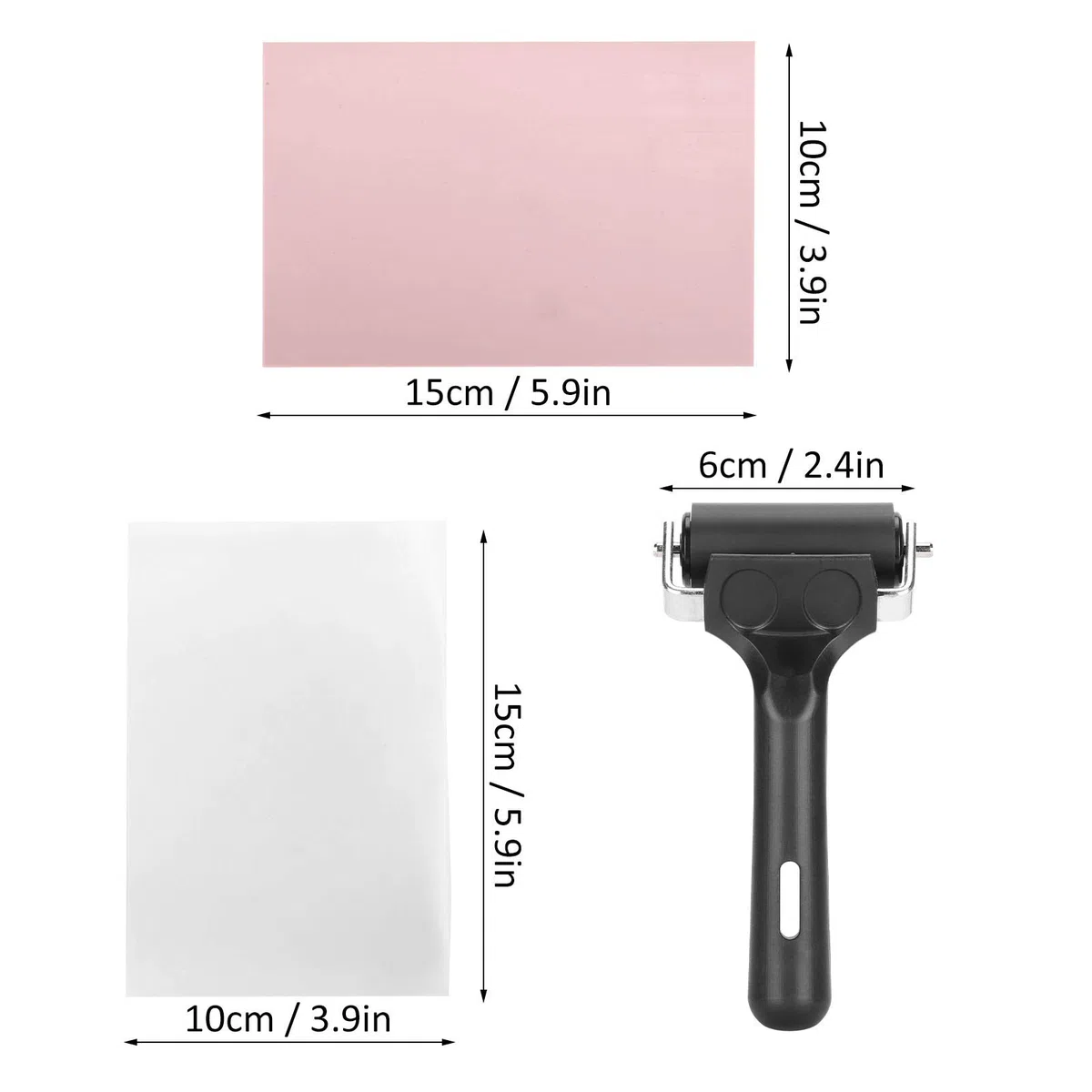 Asixxsix Kit da Intaglio in Gomma, Kit di Strumenti per Principianti per la Stampa di Blocchi Kit per la creazione di timbri a Blocchi da Intaglio, Kit per Intaglio di timbri in Gomma per incidere