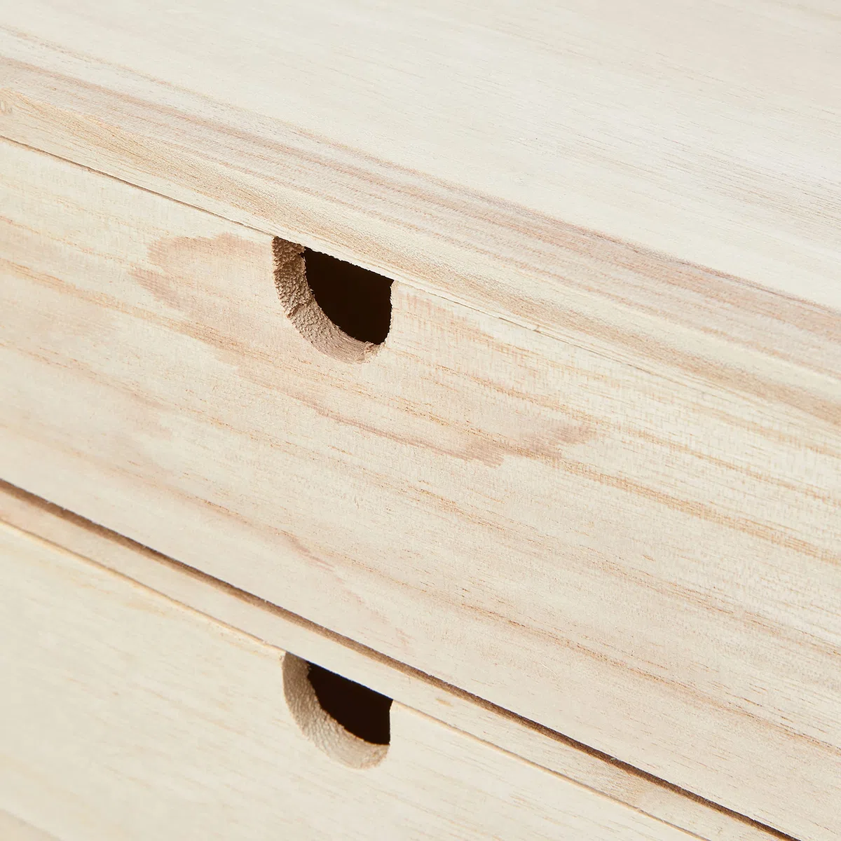 Artemio - Mobile aggiuntivo con cassetti per Armadio o Tavolo, Realizzato in Legno, di Colore Beige, Dimensioni di 35 x 15 x 26 cm