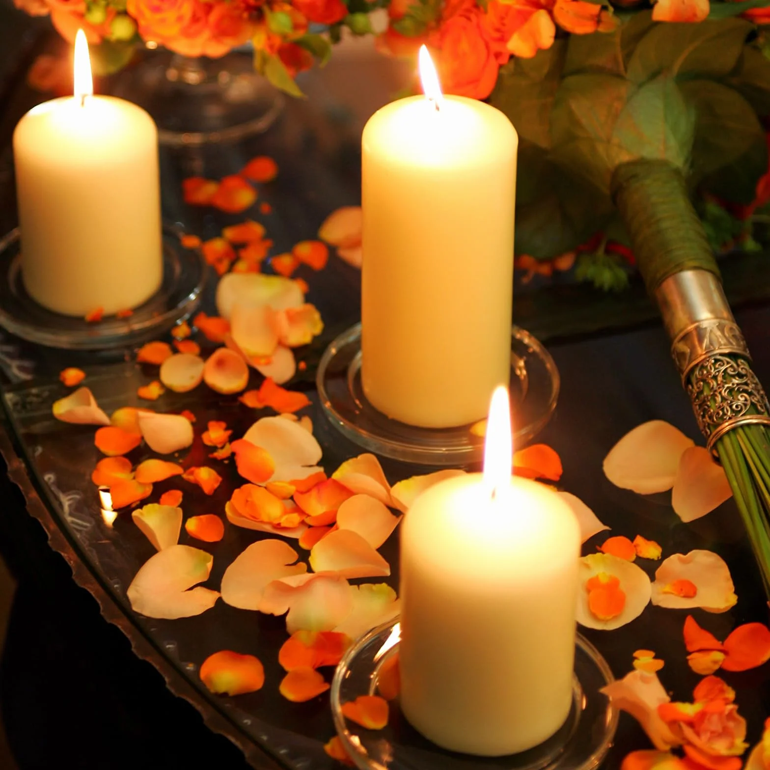 24 portacandele in vetro da 10 cm, sottobicchieri rotondi in vetro per candele, sottobicchieri in vetro, piatti di candela trasparenti per candele, spa, matrimoni, feste, decorazioni per la