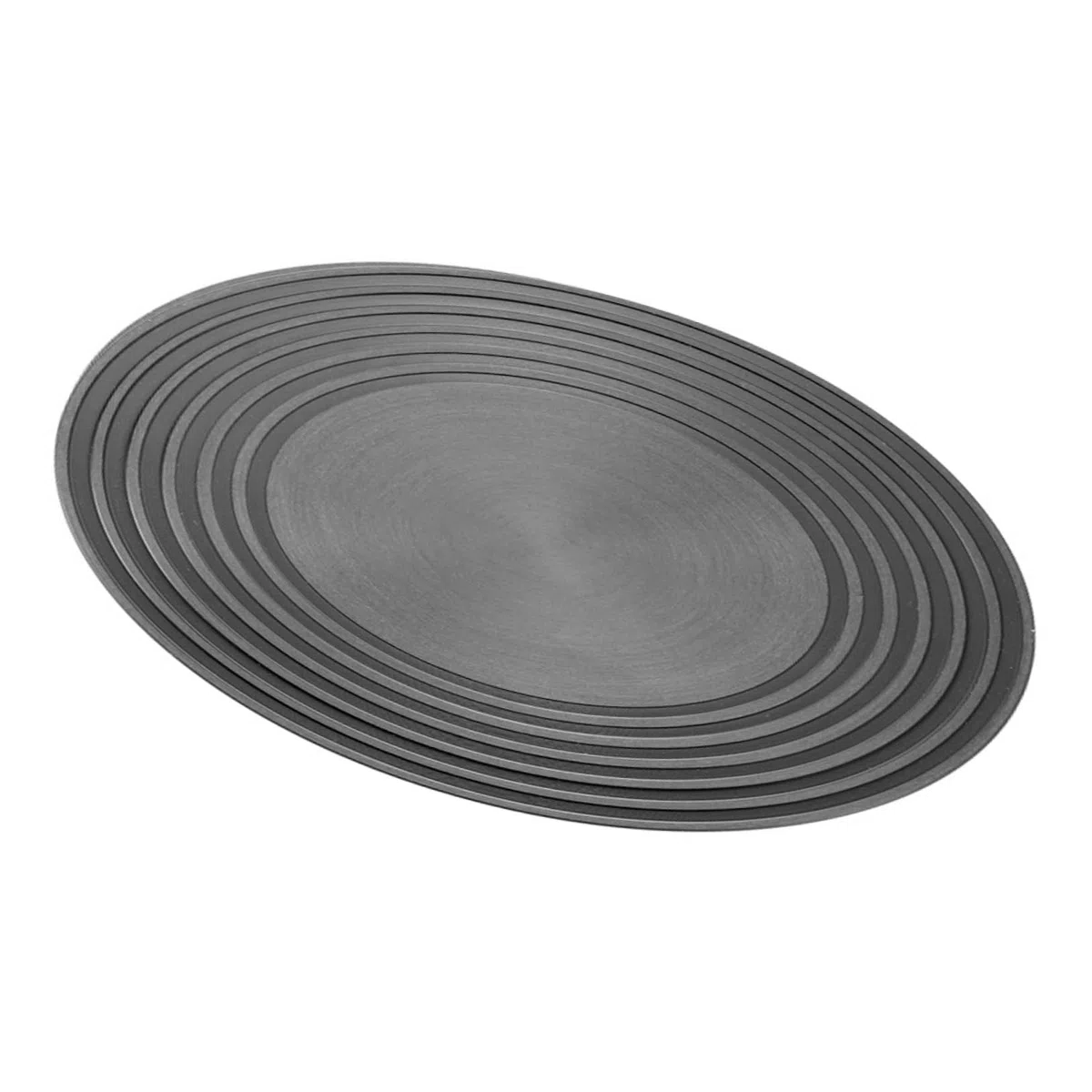 Sosoport Piastra per Scongelamento Rapido su Fornello Gas 24 Cm in Lega di Alluminio Design Antiscivolo, Vassoio per Scongelare Carne e Pesce, Accessorio Cucina per Protezione Pentole