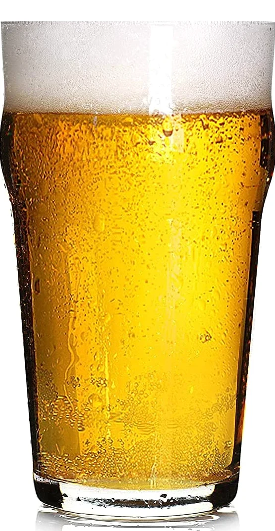 Hostelvia - Nonic Bicchiere da birra - Set da 12 (56 cl) - Pinta Imperiale