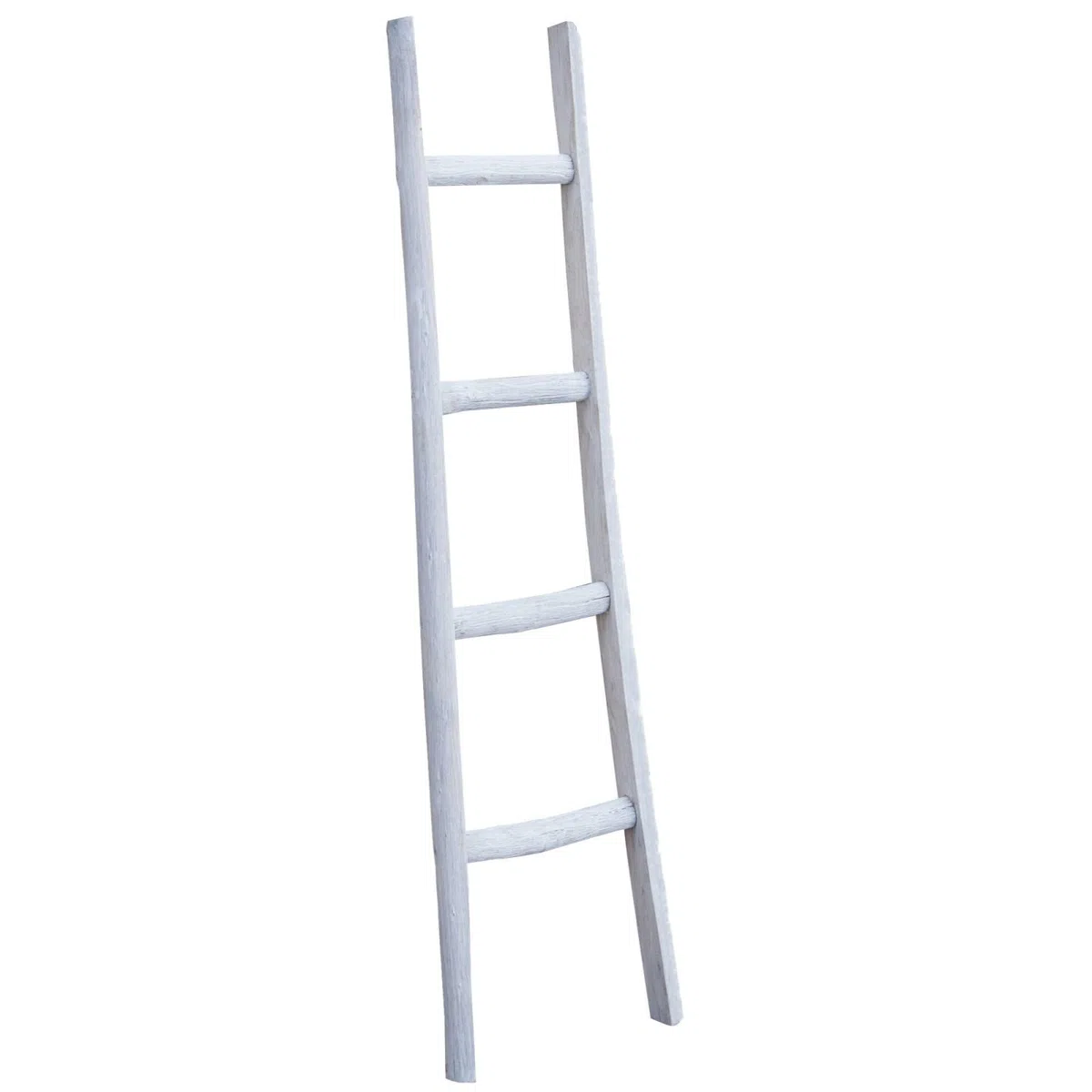 Biscottini Scaletta porta asciugamani bagno 150x8x40 - Scala Decorativa in Legno - Scala portasciugamani - Scaletta legno appendi asciugamani - Scalette portasciugamani da parete Metallo, Bambu