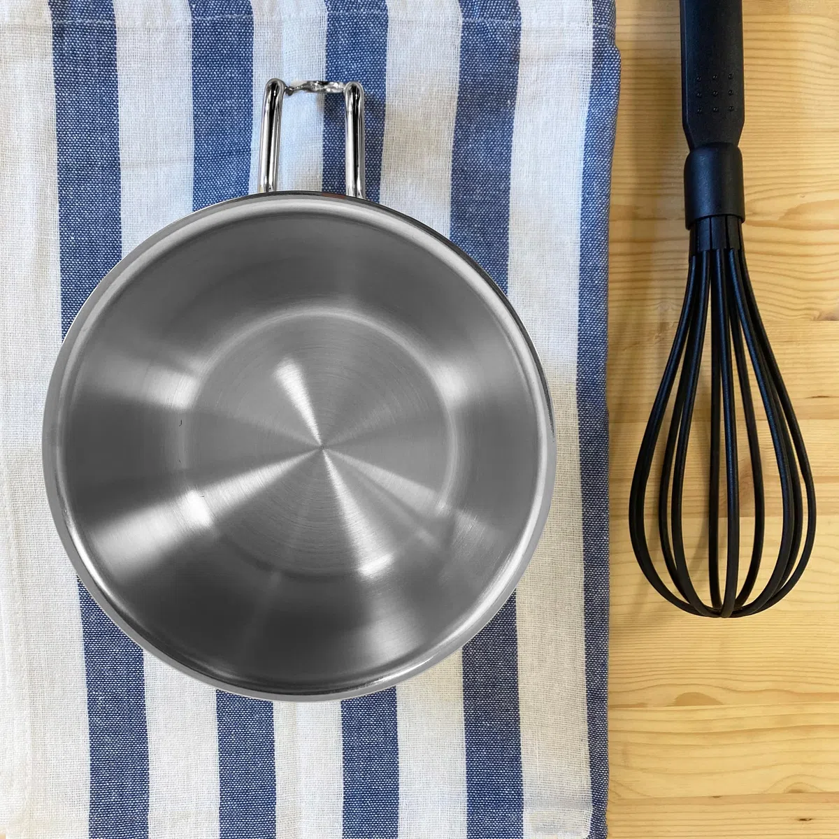 Pintinox - Bollilatte First in Acciaio Inox 18/10, Adatto all'induzione, diametro 14 cm