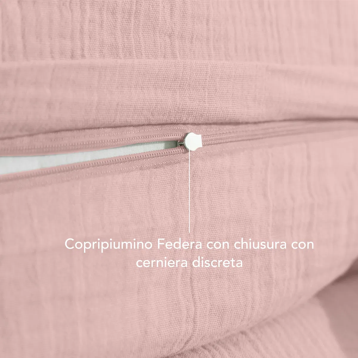 Dreamzie copripiumino lettino neonato 80x80 cm set lenzuola culla in cotone - lenzuola lettino con sbarre + federa 35x40 cm - OEKO-TEX certificato – Rosa