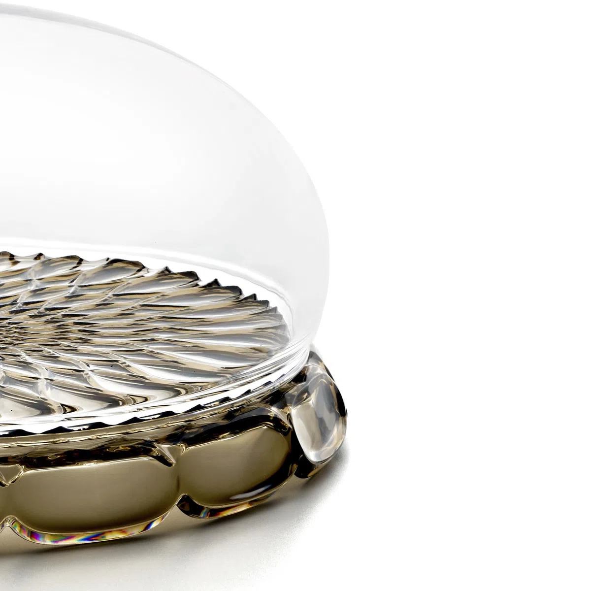 Guzzini - Vanity, Set tortiera, fumo, in Bio-based SAN e Bio-based SMMA - TERRA