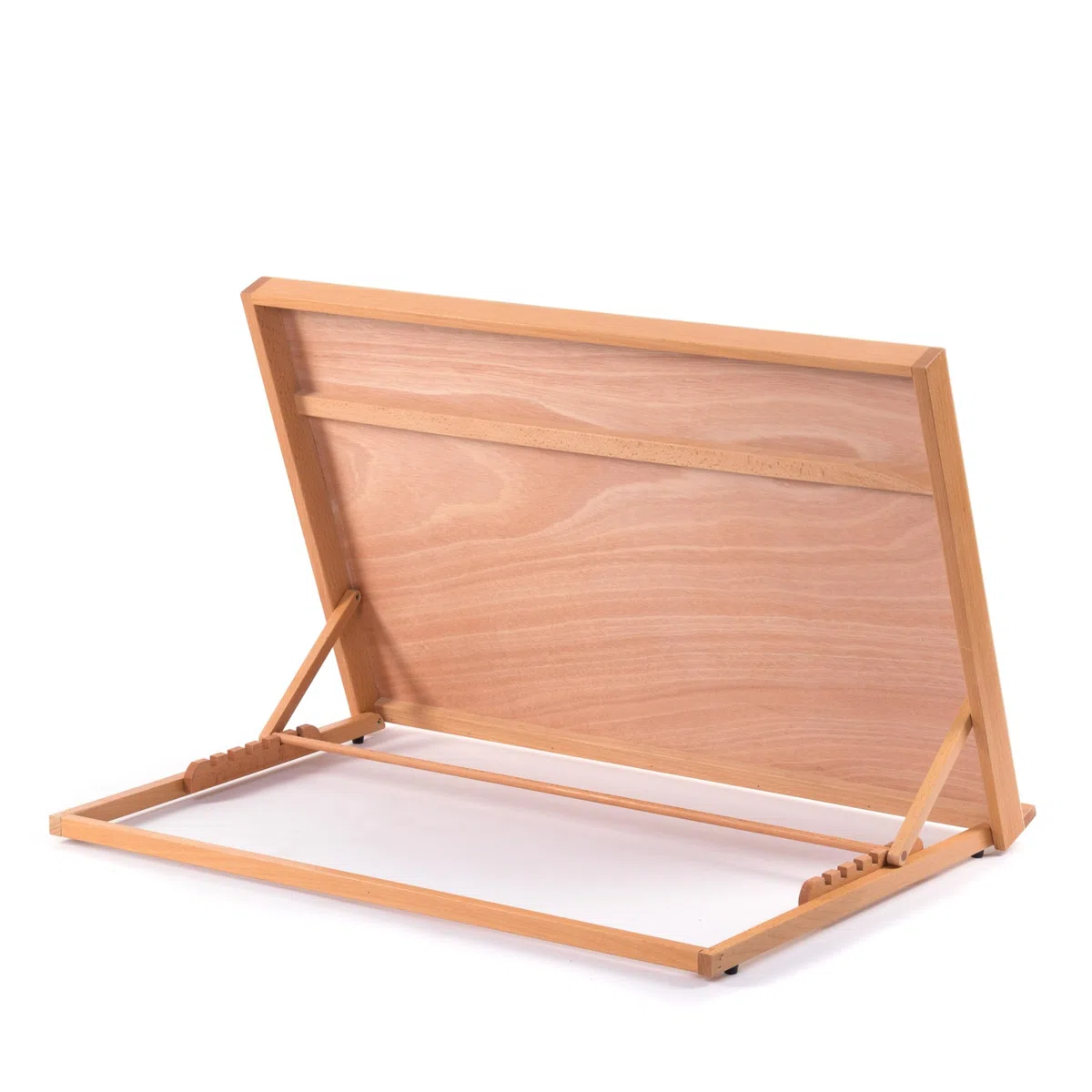 TAVOLO DA DISEGNO Workstation | Legno di faggio | Tavola da disegno, cavalletto, cavalletto da tavolo per modelli fino al formato DIN A3