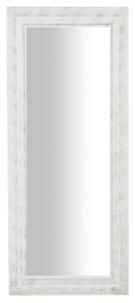 Biscottini INTERNATIONAL ART TRADING Specchio vintage 80x34 cm - Specchio da parete bagno e camera da letto - Specchio ingresso, V-L1640