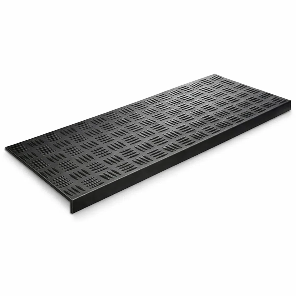 casa pura Copri Gradini in Gomma Antiscivolo - Tappeti per Scale 100% Impermeabili e Aderenti - Set da 5 Pezzi - Vari Modelli - Righe, 25x75cm