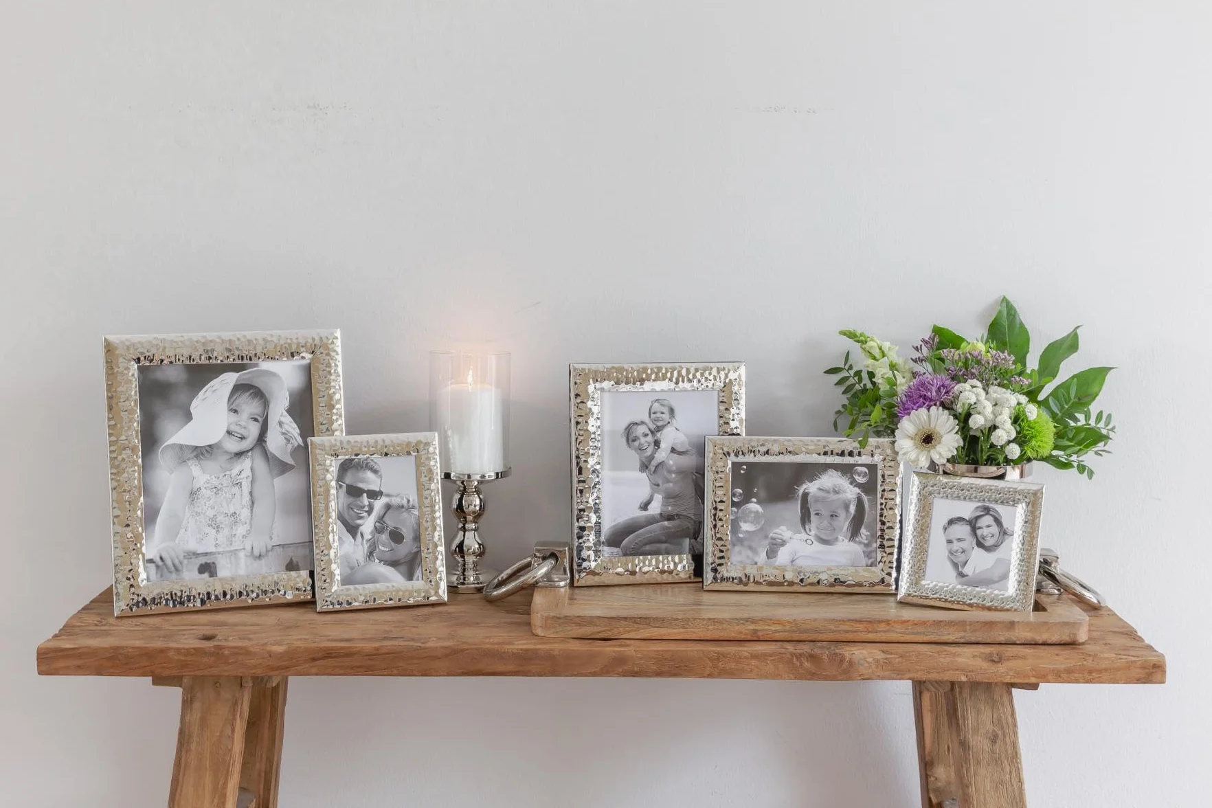 Edzard portafoto Gubbio per foto 20x25 cm, argento pregiato placcato, antiossidante