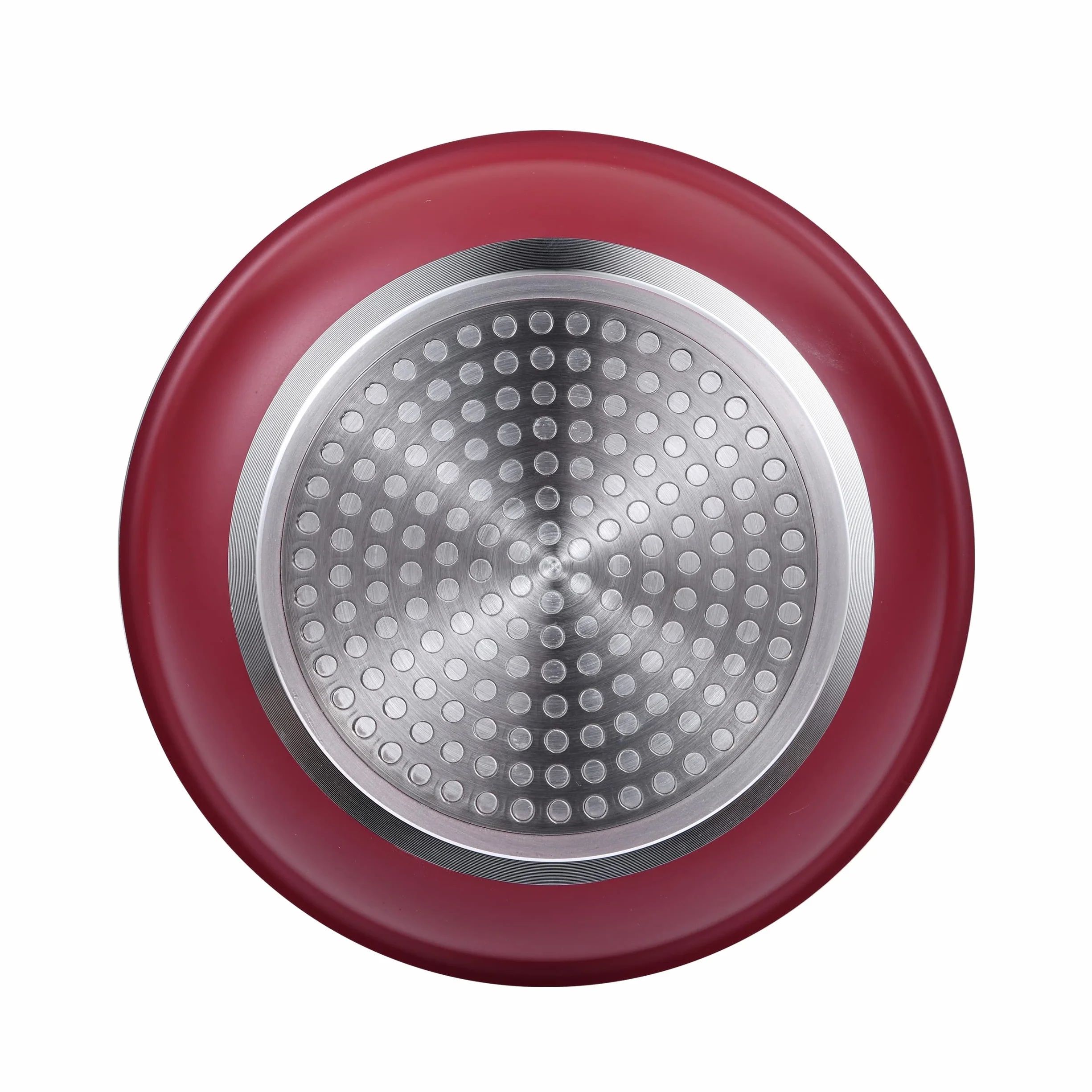 BERGNER Red Edition, Set di padelle da 4 pezzi da 18, 20 e 24 cm, manico ergonomico rimovibile, alluminio pressato e antiaderente, per tutti i tipi di cucine e forno