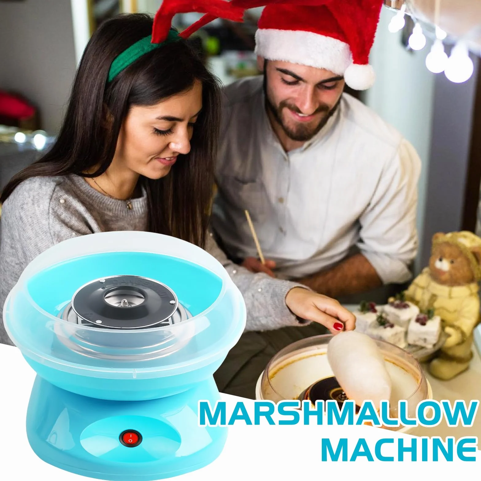 Macchina Per Zucchero Filato, Zucchero Filato Macchina, Macchina Dello Zucchero Filato, 450w Macchina Portatile Per Zucchero Filato Retrò Per Il Compleanno, Varie Feste, Facile Da Usare E Facile