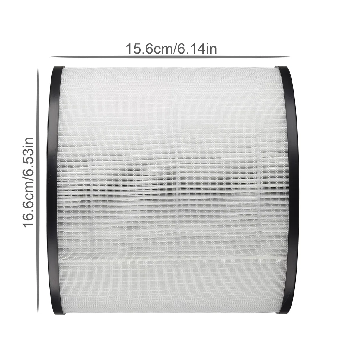 FY0611 Filtro di ricambio compatibile con Philips AC0650/10 AC0651/10 Purificatore d'aria serie 600 Filtro di ricambio FY0611/30 (2 pezzi), 2 in 1 H13 True Hepa con prefiltro