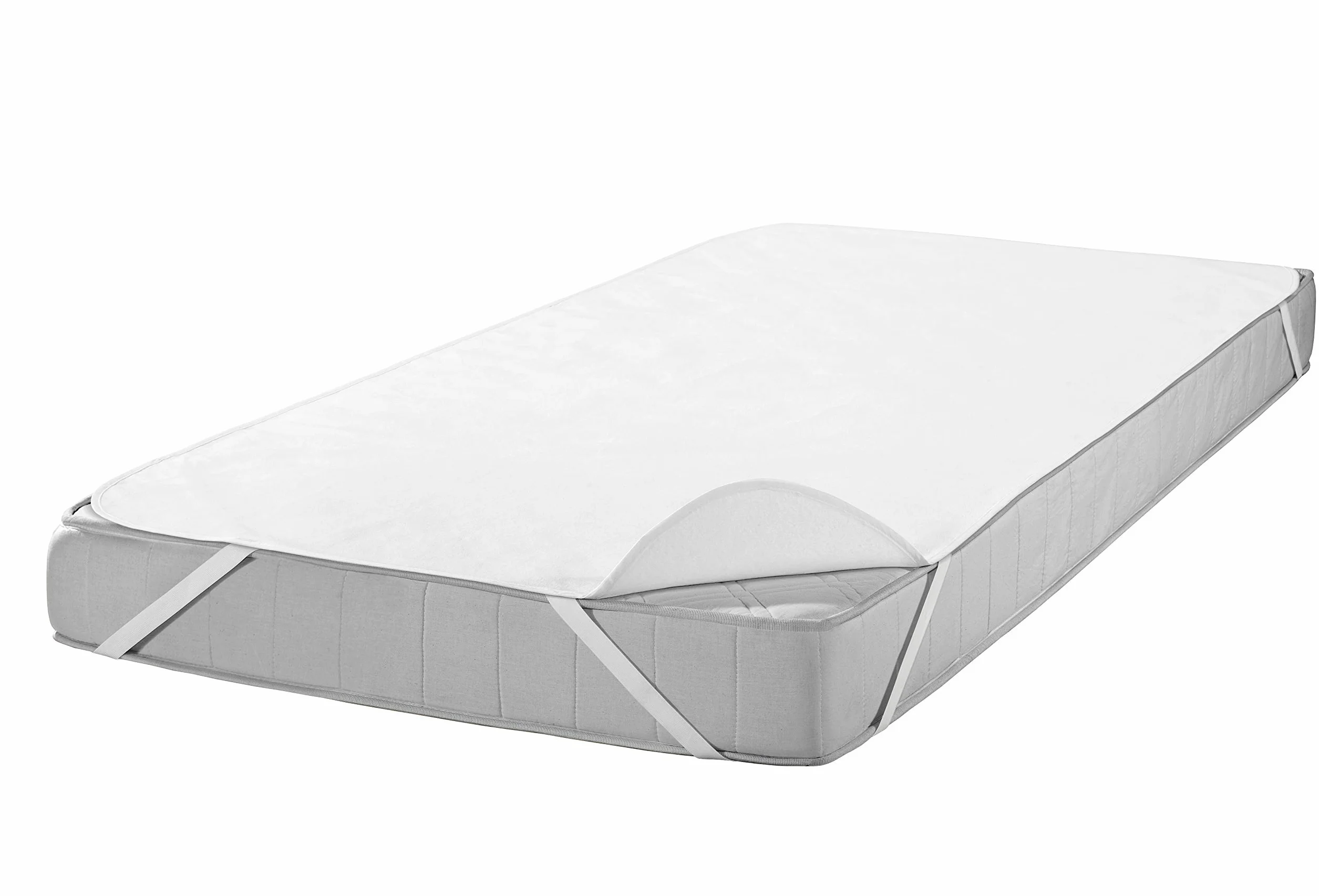 SETEX 14U2 070140 001 002 (SE0) - Coprimaterasso in Molton per incontinenza, con Angoli Elastici, Cotone, Bianco, 180 x 200 cm