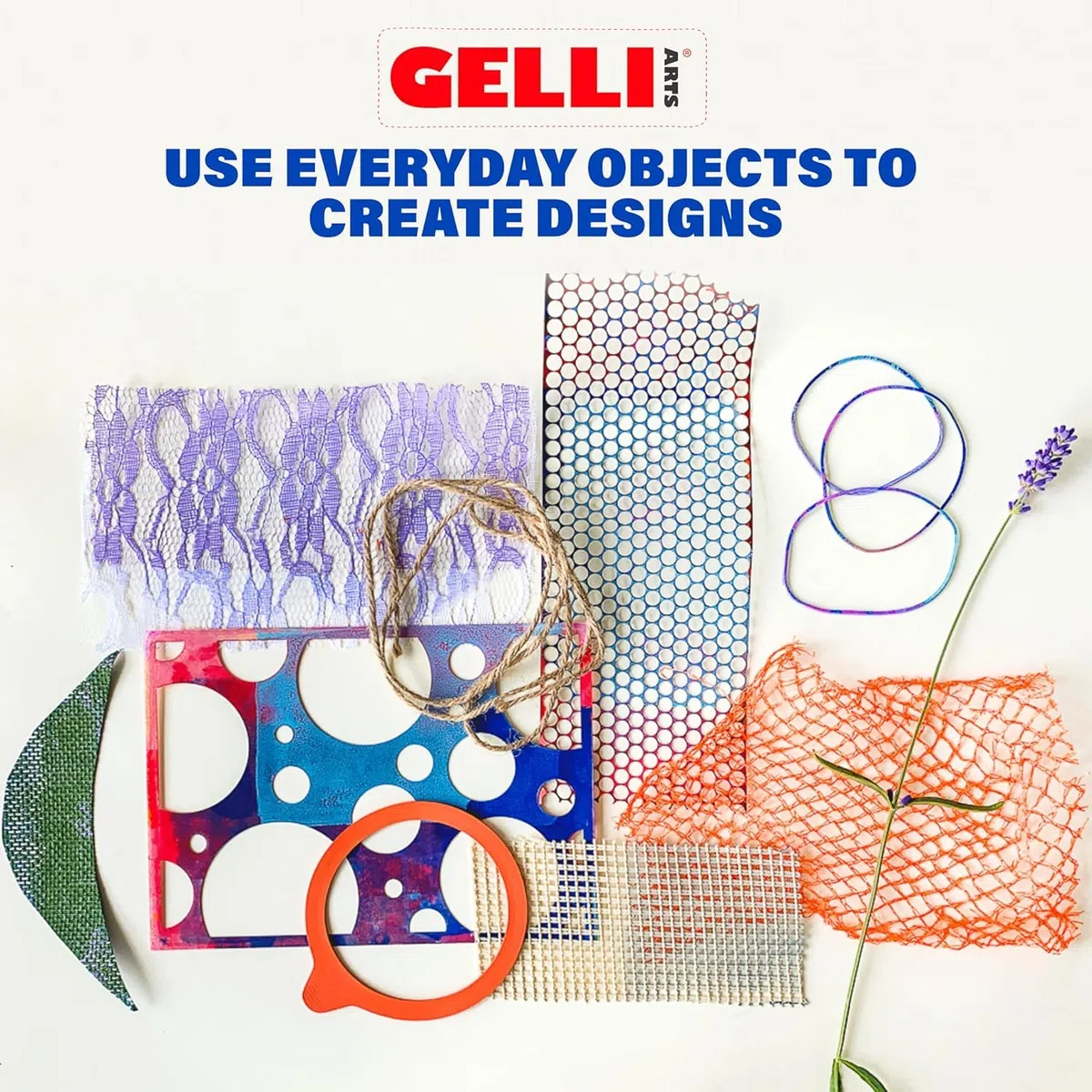 Gelli Arts, Piatto Rotondo da Decorare, 20 cm, Acrilico, Transparent, 4-inch