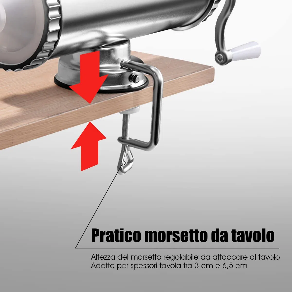 COSTWAY 2,5kg Insaccatrice per Salsiccia, Macchina per la Produzione di Salsicce, Insaccatrice Manuale, con 3 Tubi di Riempimento
