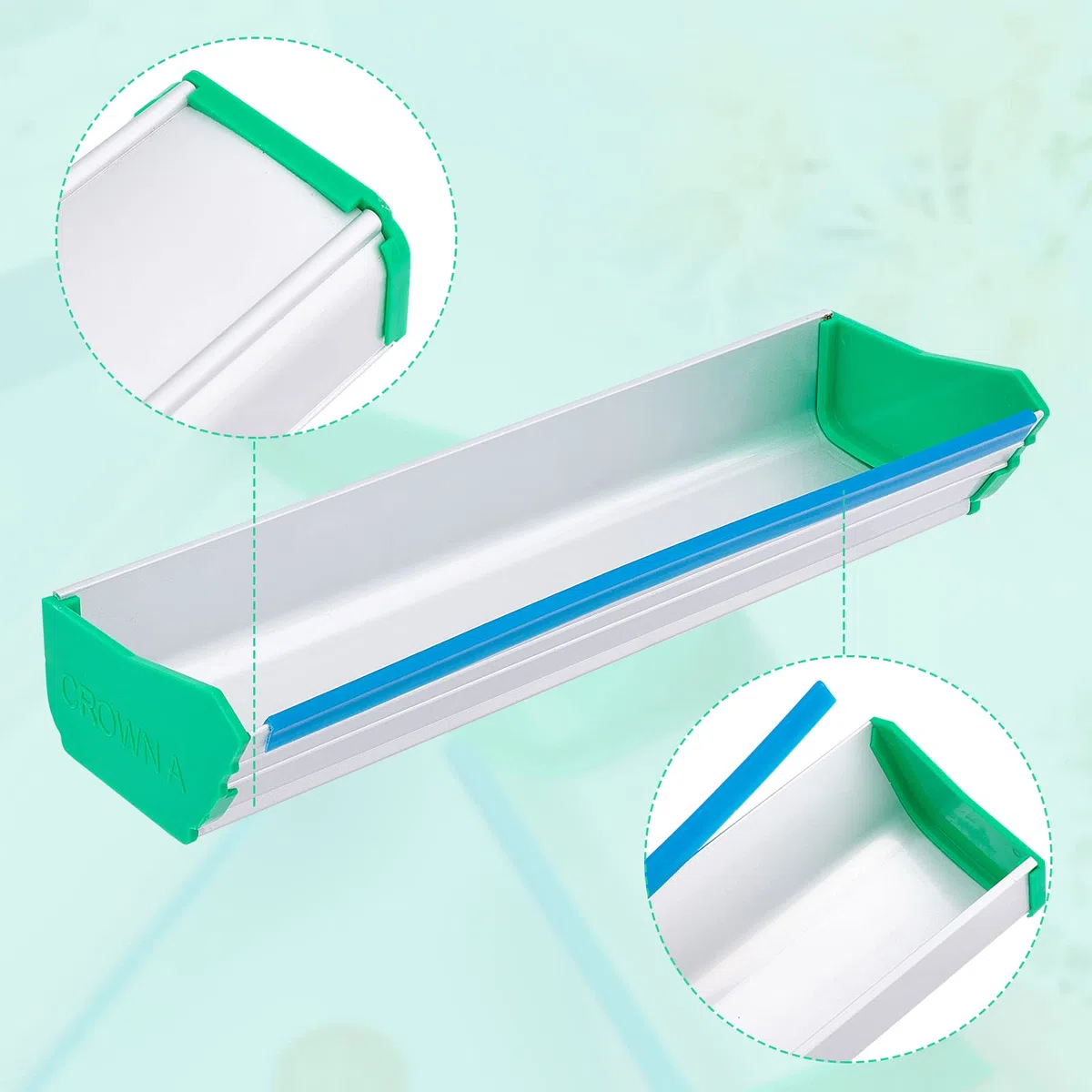 GORGECRAFT 2 Formati Emulsione Scoop Coater 4 Pollici 8 Pollici in Lega di Alluminio Dual Edge Rivestimento dello Schermo Scoop Strumento per La Serigrafia