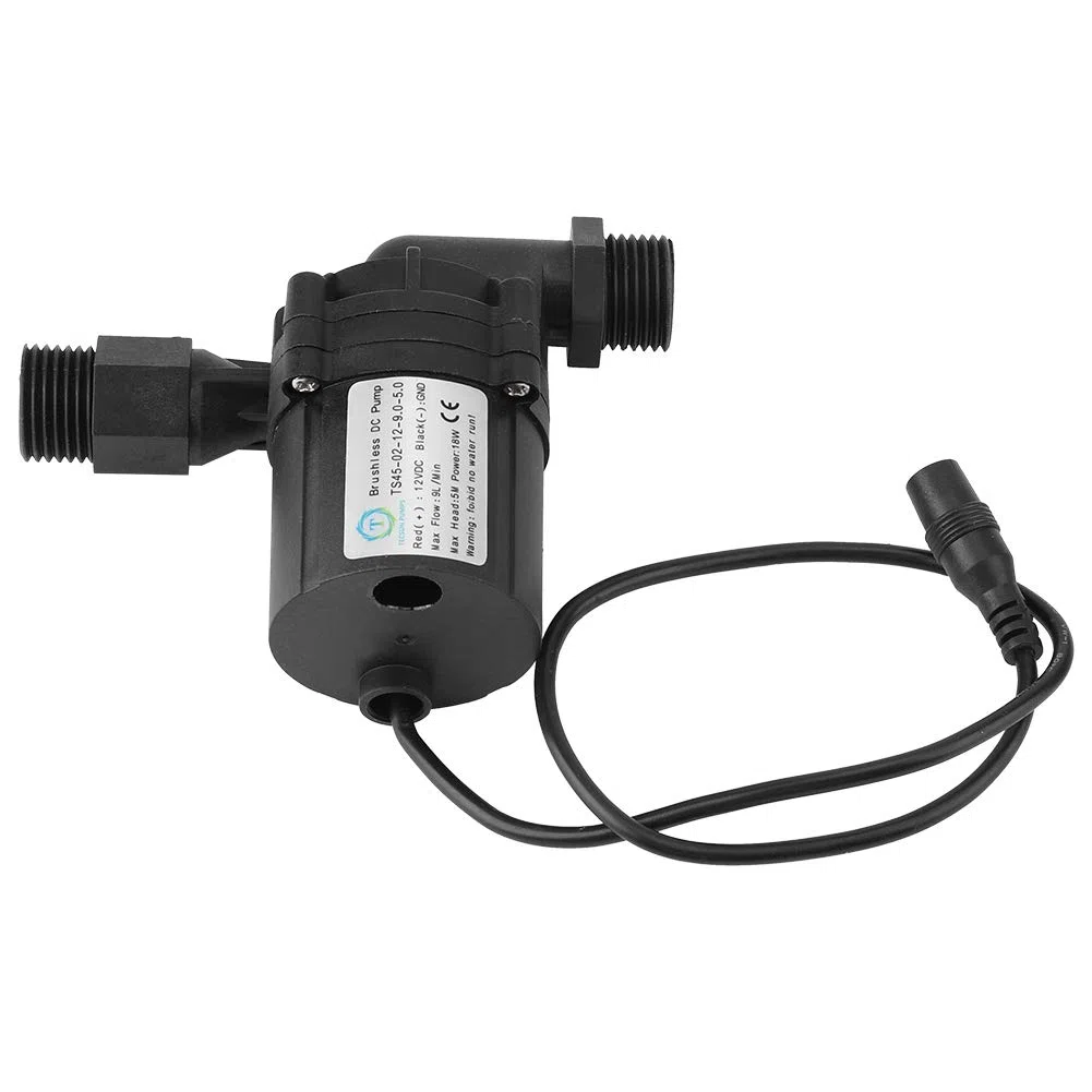 Zerodis Birra Pompa di Birra DC 12V 18W Homebrew Pump Circulation Pompe per Birra per Case(Without Connector)